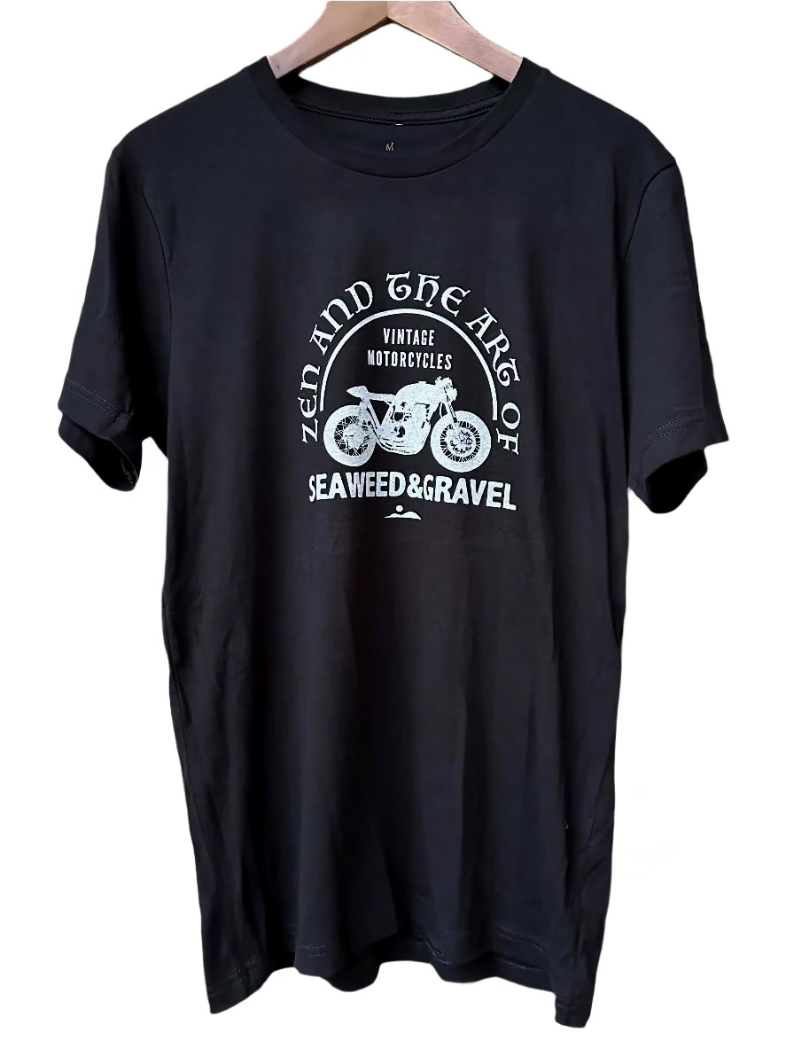 T-Shirt "Zen and the Art" Black S/S