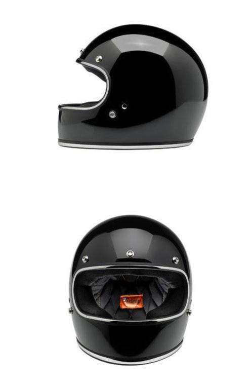 Helmet Full Face Biltwell Gloss Black "Gringo"