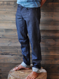 Denim Seaweed and Gravel Mens Classic Straight Fit Jeans