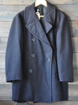 Jacket Pea Coat Black L #300224