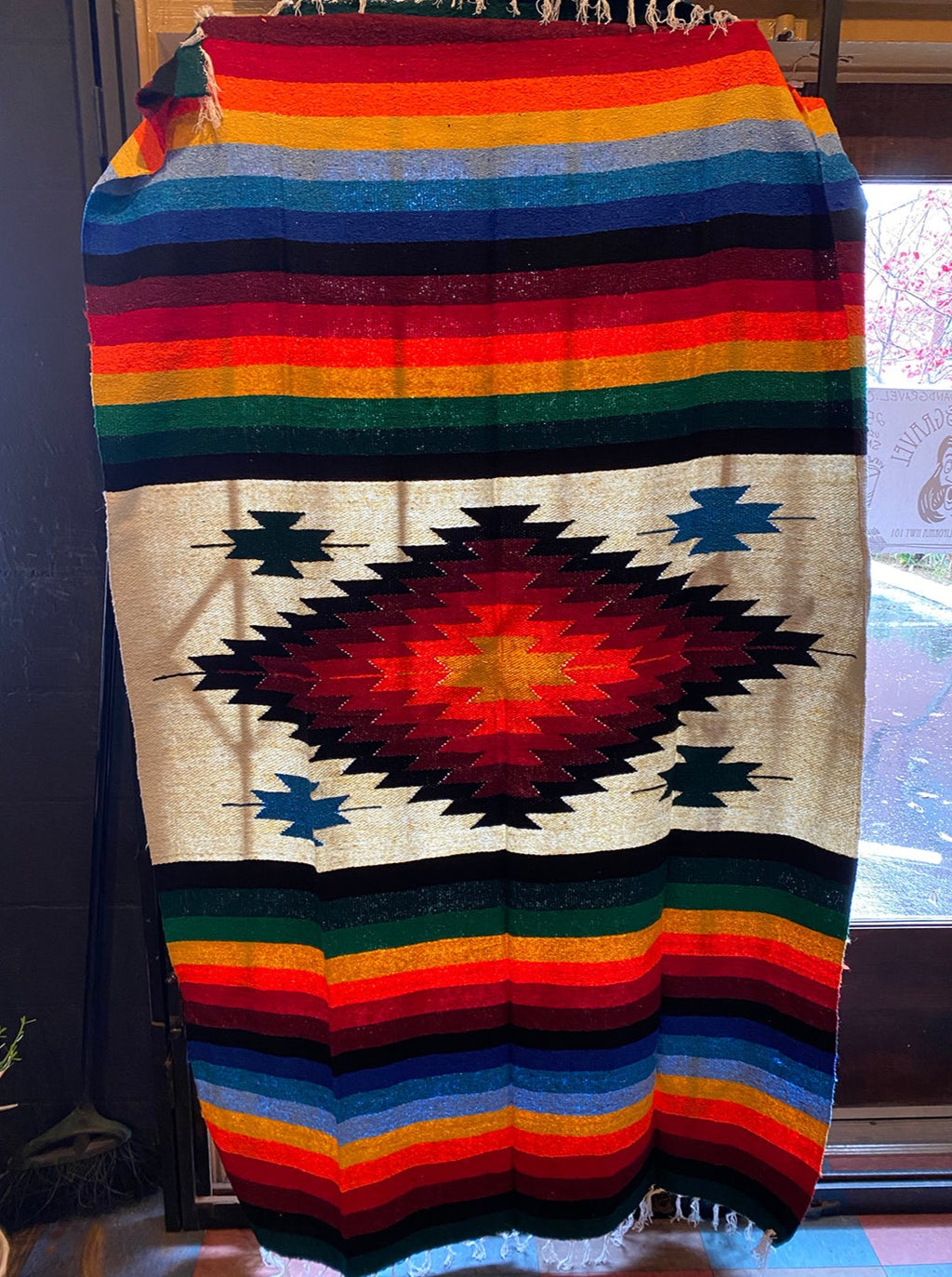 Mexican Blanket Antique Natural