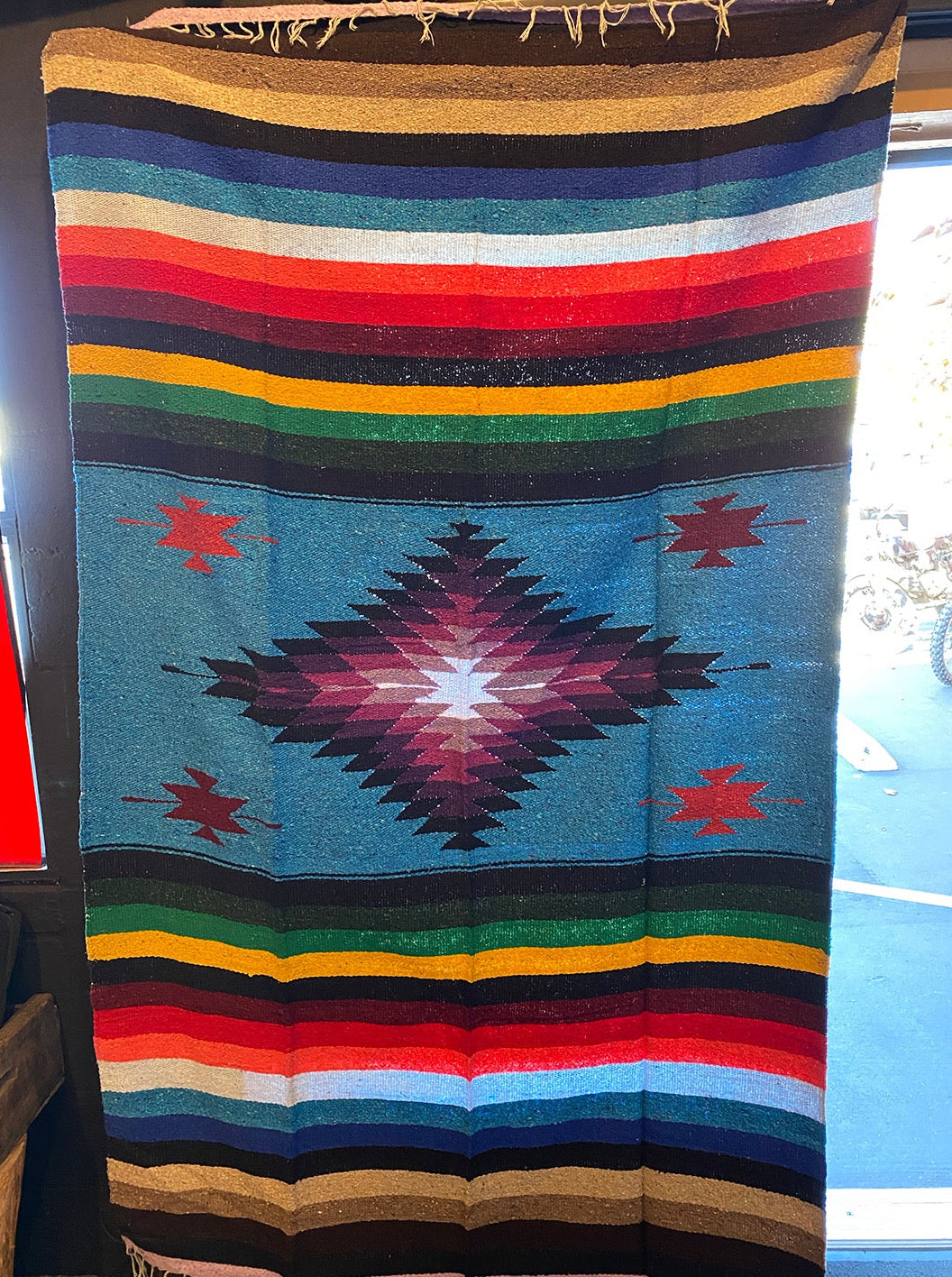 Mexican Blanket Blue