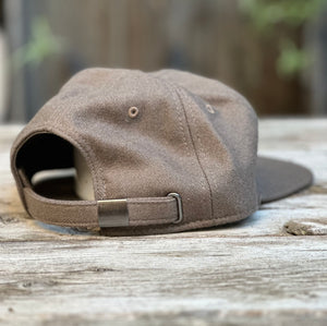 Cap "Sun" Wool Adjustable Hat Khaki
