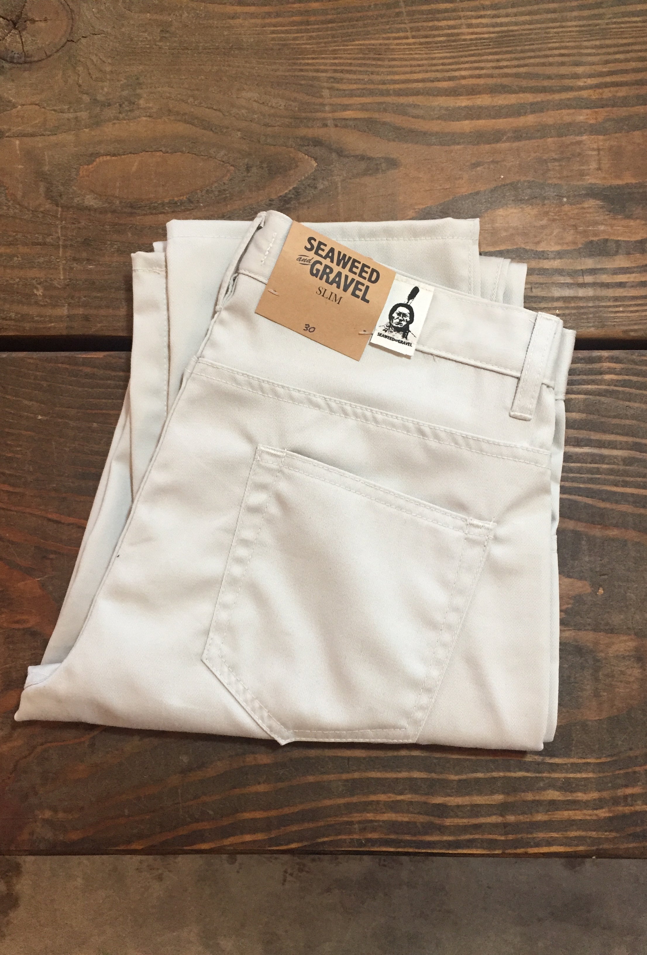 Twill Slim Pant by S&G take 30% Off Price
