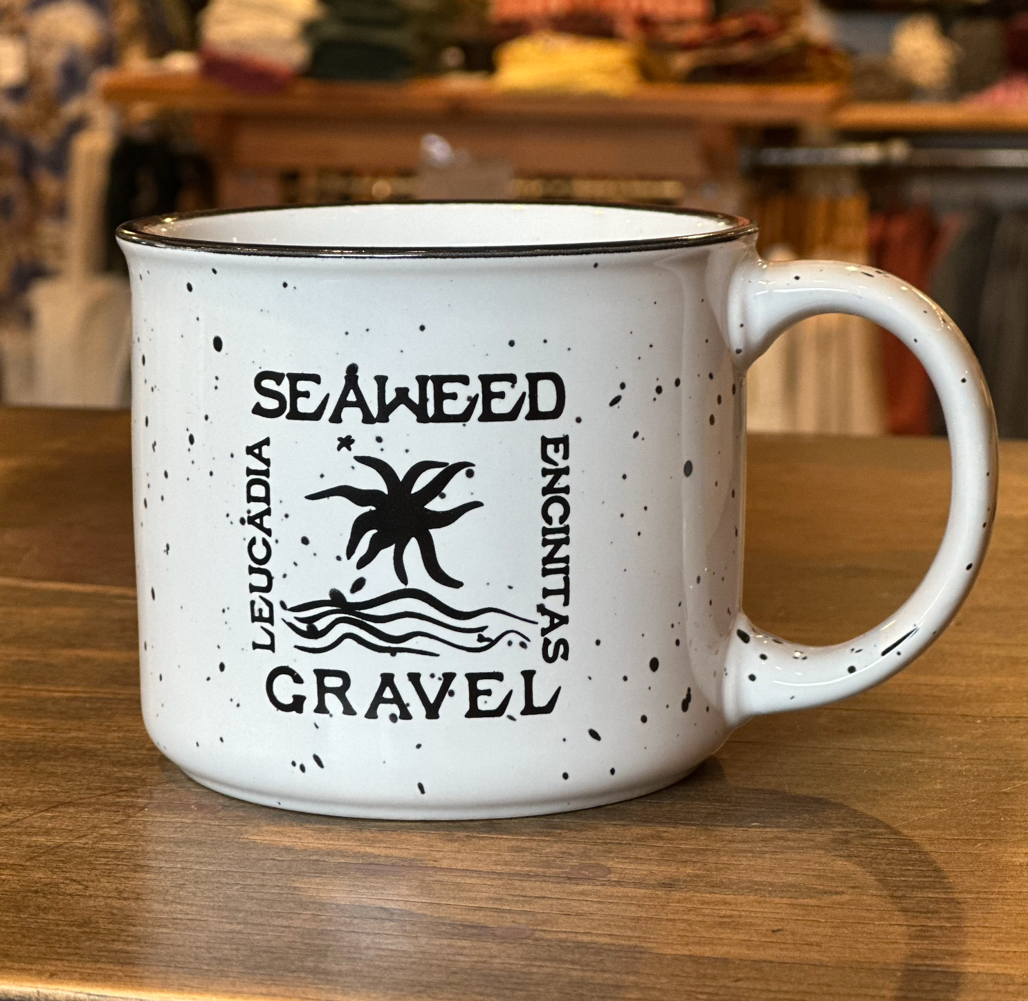 Mug "Seaweed and Gravel" Coffee Mug White