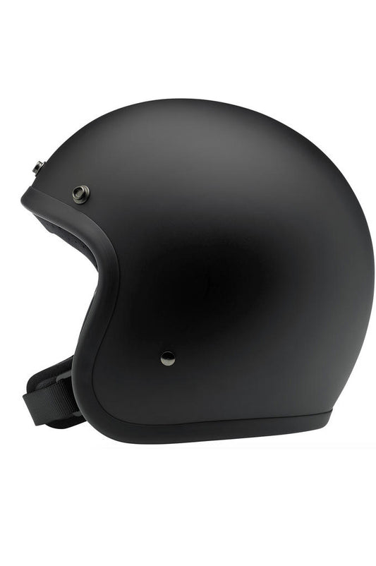 Helmet Bonanza Open Face Biltwell Flat Black